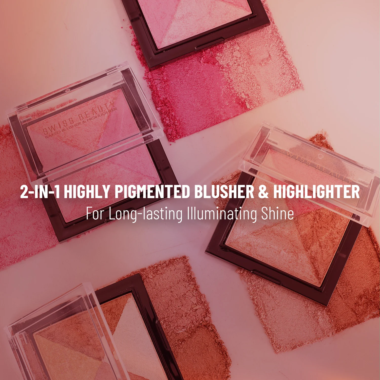 2-in 1- Baked Blusher & Highlighter - Image 22