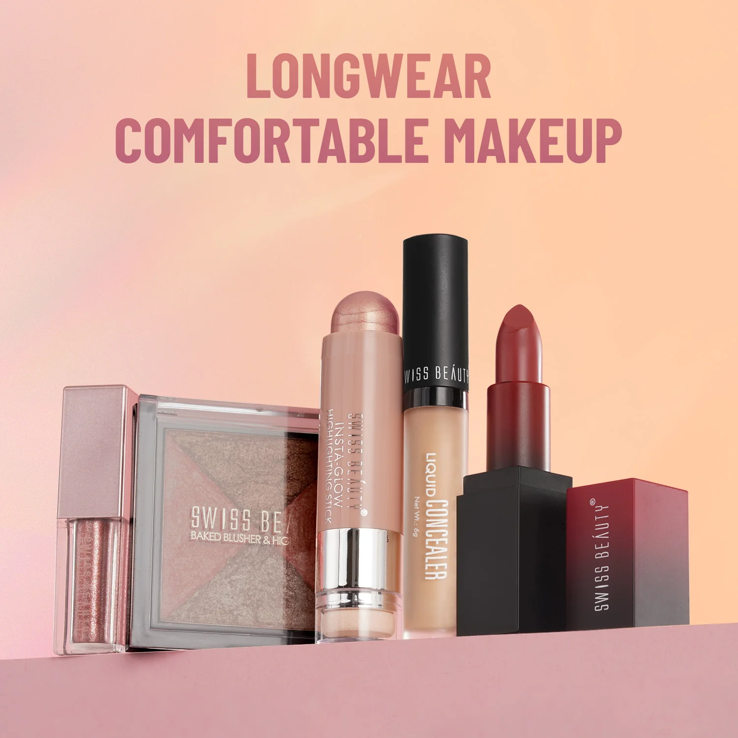 2-in 1- Baked Blusher & Highlighter - Image 54