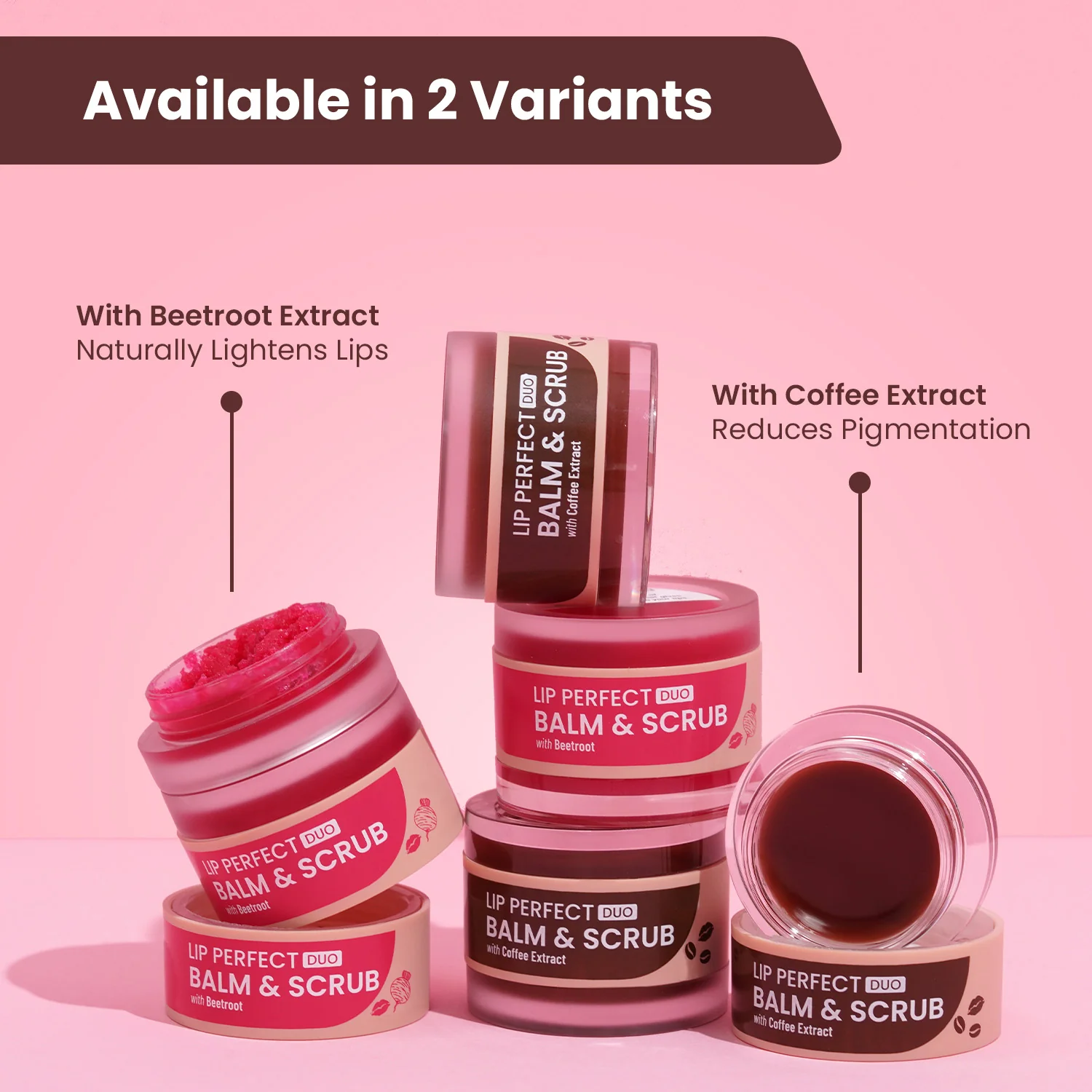 Lip Perfect Duo Balm & Scrub with Beetroot Extract - Image 7