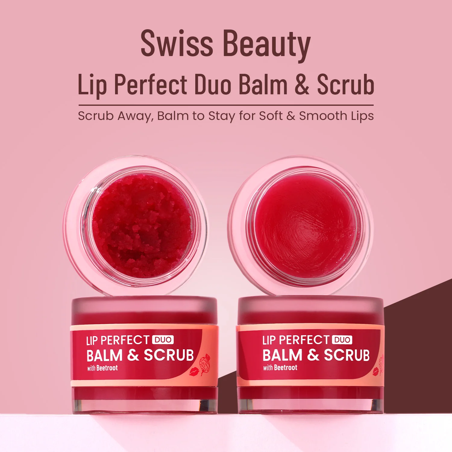 Lip Perfect Duo Balm & Scrub with Coffee Extract - Image 4