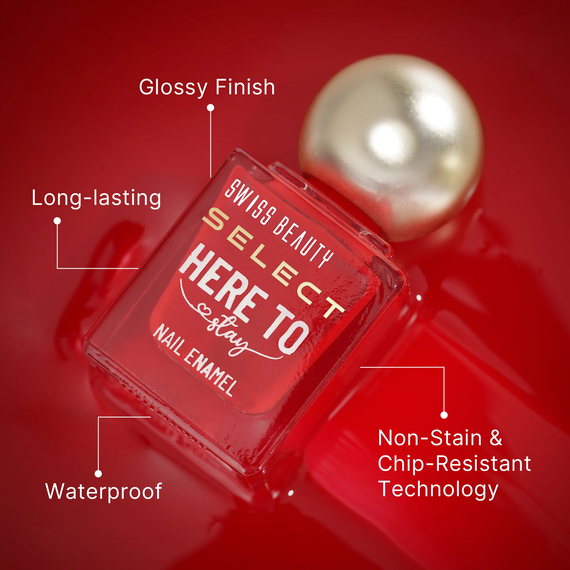Select Here to Stay Nail Enamel - Image 248