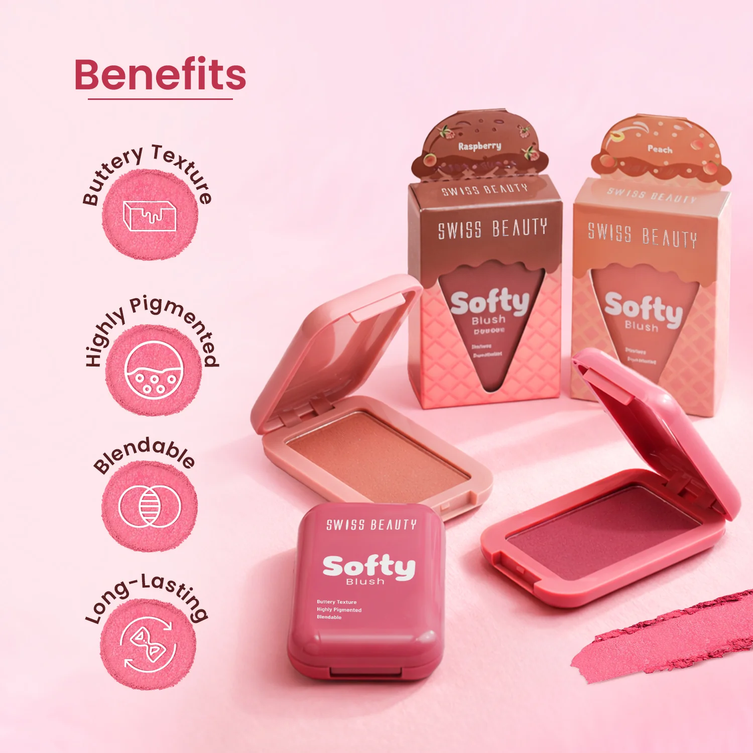 Swiss Beauty Softy Blush - Image 12